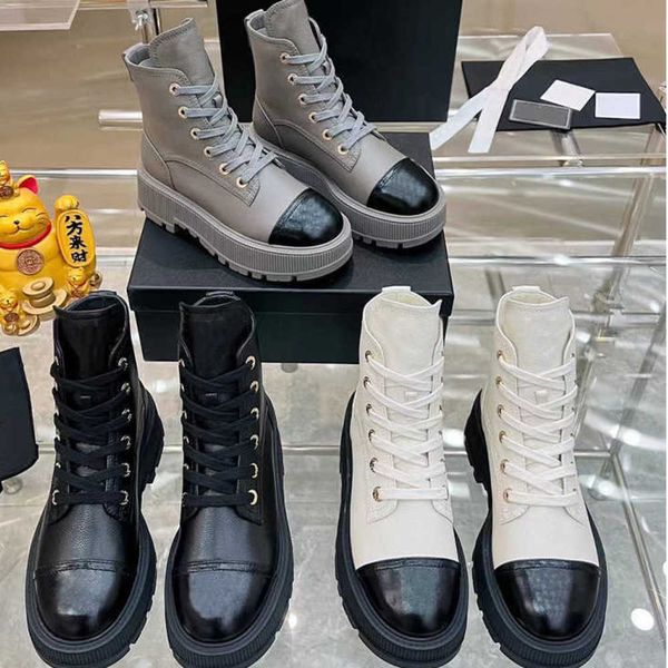 

designer leather women boots cowboy booties thick bottom ankle boot motorbike boots utumn and winter classic shoes no464, Black
