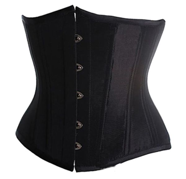 

wholevintage underbust corset bustier with gstring0123668507, Black;white