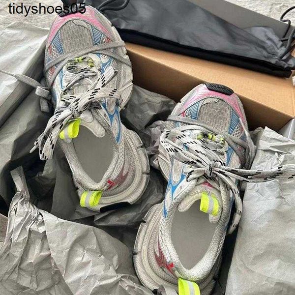 

2023 balenciga 3xl dad's shoes made old dad's shoes man and women jogging dad's shoes, Black