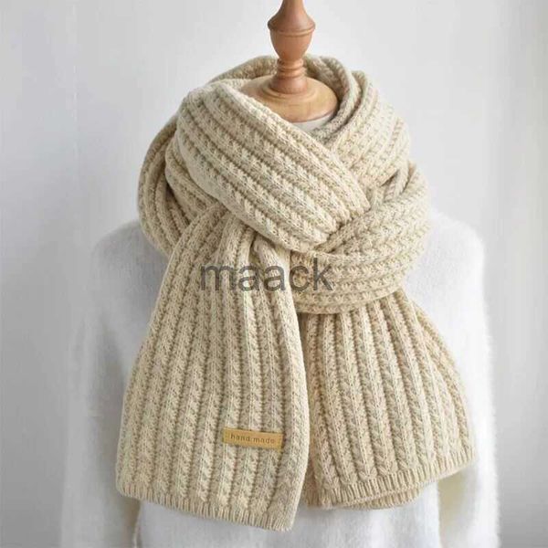 

scarves winter scarf women men korean woolen scarf lovers thicken warm students net red solid color knitted scarves bib child long size hkd2, Blue;gray