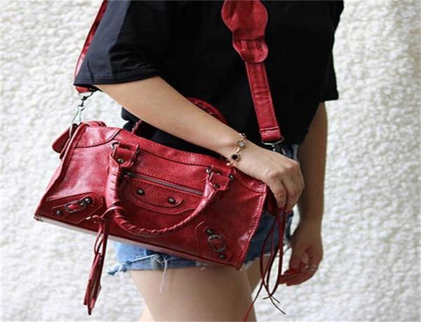 

genuine leather bags balenciga lecagole hanbags 2017 liuding motorcycle fashion versatile womens medium hand diagonal span bar3503537