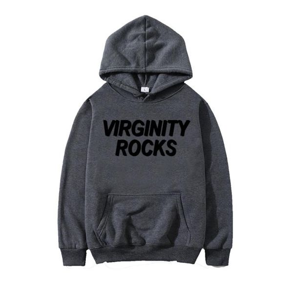 

2020 harajuku virginity rocks men039s hoodie streetwear menwomen autumn casual hoodies sweatshirts pullovers sudadera y036169947, Black