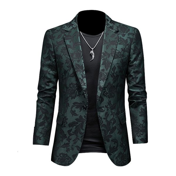 

men's suits blazers men purple one button slim fit suit blazer spring wedding business tuxedo printing blazer jacket men costume homme, White;black