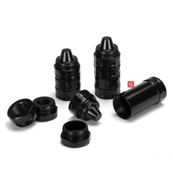 

6.4"l 1.1"od 304 stainless steel 1/2-28 5/8-24 mini modular solvent trap mst kit 8x screw cones cups fuel filter for napa 4003 wix