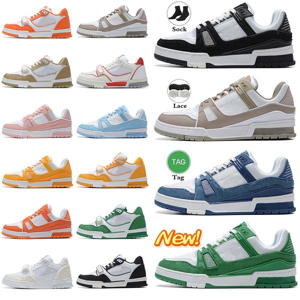 

men women shoes sports basketball shoes virgil trainer running low shoes black green grey designer shoes blue abloh outdoor sports running 3
