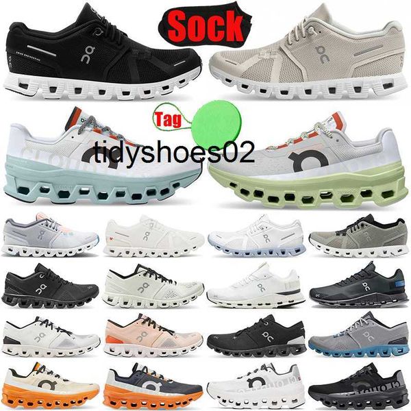 

on cloud form running shoes for mens womens 5 sneakers shoe triple black white blue men women trainers runners size 36-45