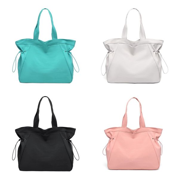 

lu pink yoga bag 18l handbag filling bag large capacity multifunctional fitness belt bag city backpack