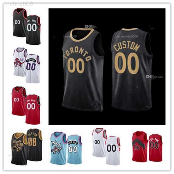 

mens womens youth toronto''raptors''custom malachi flynn 22 christian koloko 35 otto porter 32 thaddeus young 21 jakob p, Black;red