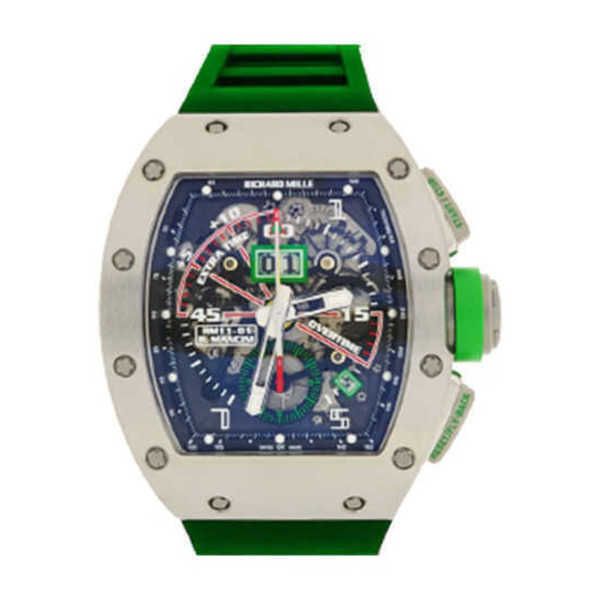 

richardmille mechanical wrist watch rm series watch pilot wristwatches rm11-01 date month time flight back jump 50x42.7mm yi-o5kx yi-jfb2 yi
