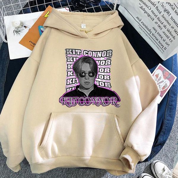 

men's hoodies women/men romance cartoon rainbow sweatshirts tv show streetwear clothing long sleeve, Black
