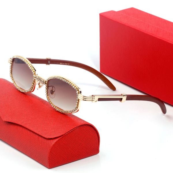 

fashion womens designer sunglasses oval diamond design hexagonal glasses champagne rectangular with original box uv400 mens sunglasses, White;black