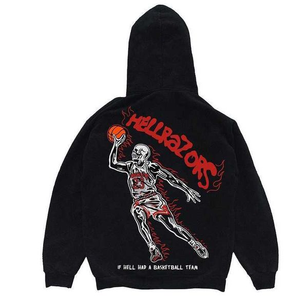 

deaigner warren high street suns basketball warm hooded hoodies lotas mens womens fashion streetwear pullover sweatshirts loose hoodies clot, Black