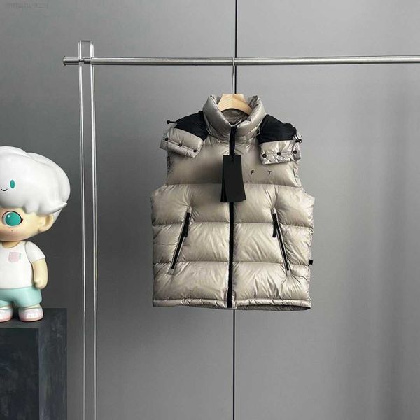 

new mo designer winter puffer jackets luxury brand mens down jacket waistcoat men woman thickening warm coat men's clothing leisure out, Black