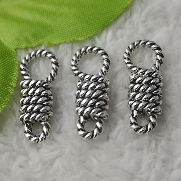 

other 104 pcs antique silver alloy noose charms pendant 25x9mm jewelry making diy
