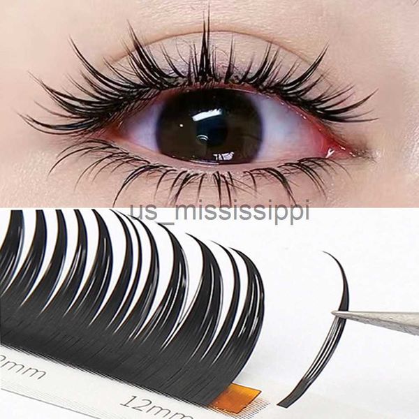 

false eyelashes anime eyelash extension new fashion soft mink false eyelash individual lashes russian volume premade fans lashes makeup supp