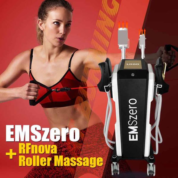 

wholesale ems rf roller face lifting machine 2 in 1 portable ems machine ems fitness electric muscle stimulator machine weight loss body sha