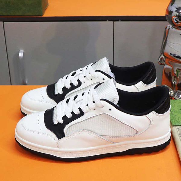 

fashion g mens designer sneakers for mens luxury casual sports shoes versatile and comfortable cowhide board shoes, Black