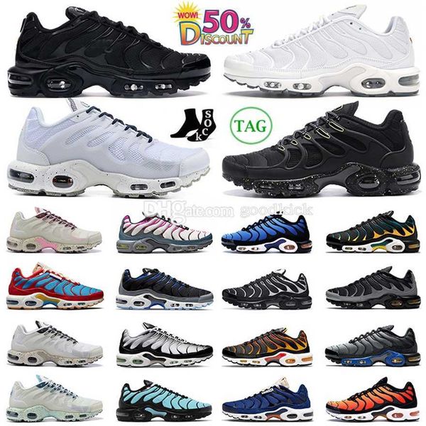 

tn plus 3 running shoes women triple white black red laser blue furry oreo plus tennis breathable mens trainers outdoor sports sneakers