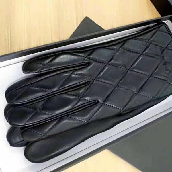 

black gloves sheepskin lesther glove designer travel bike simple outdoor sport warm solid color treny luxury gloves for men cold weather acc, Blue;gray