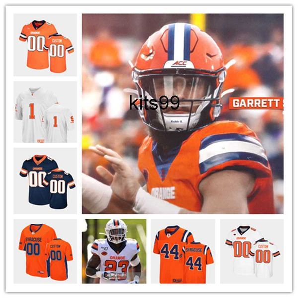 

2022 ncaa custom syracuse orange football jersey 44 ernie davis 5 donovan mcnabb 9 don mcpherson 7 andre cisco 23 ifeatu melifonwu 13 devito, Black;red