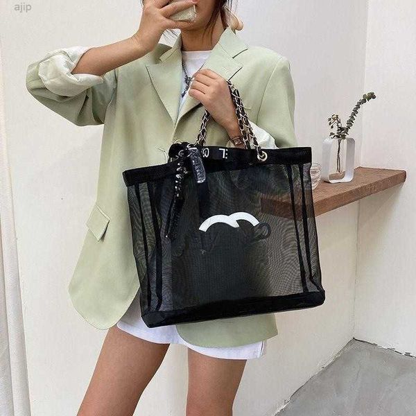 

designer handbag c bag travel shopping transparent ins beach light luxury trend mommy girl