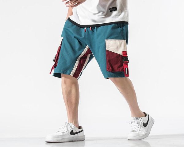 

men039s shorts 2021 streetwear mens cargo men cotton casual male loose short pants harajuku5612640, White;black