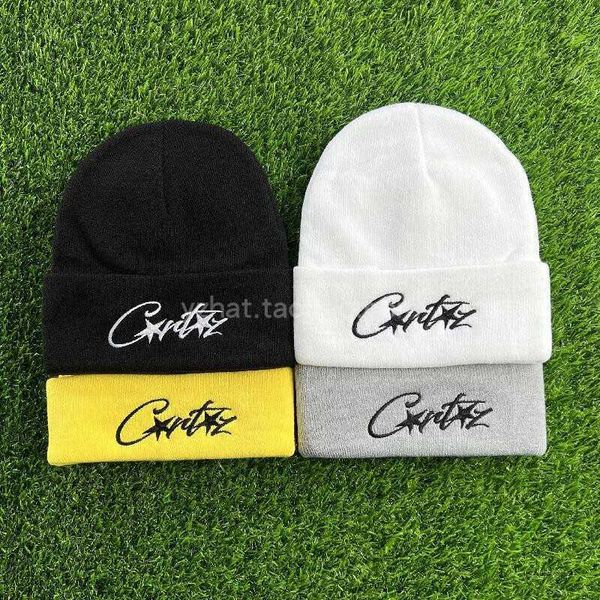 

brand designer trapstat hat street hip hop knitted hat european and american trend cold hat casual hip hop skateboard woolen hat men's, Blue;gray