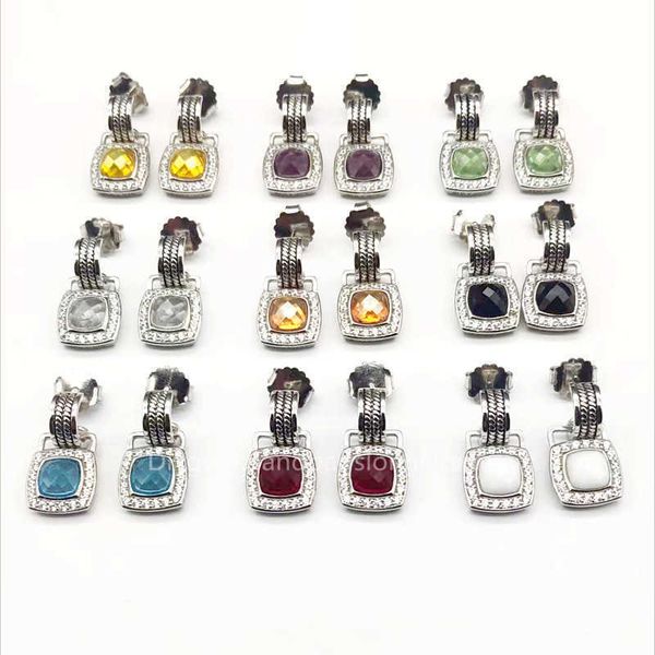 

accessories wholesale luxury amethyst store black 90% onyx earrings fashion designer drop with off zircon for women earring a0ul, Golden