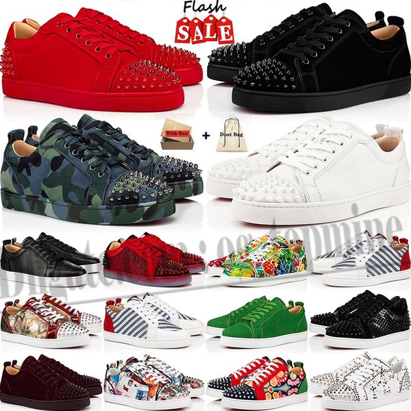 

with box dress shoes men women platform sneakers fashion luxury flat loafer shoe wintage sports sneakers trainers size us 5.5-13, Black