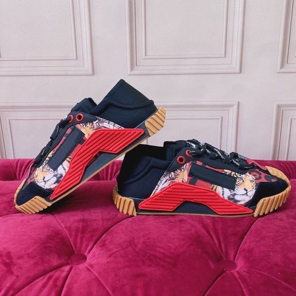 

2023 luxury designer casual white shoes sneakers casual shoes sneakers women's flats platform shoes white women lace up men size35-41 f, Black