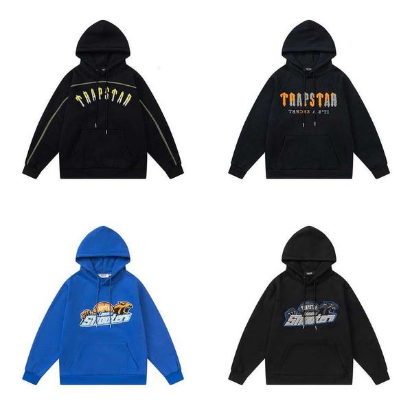 

printed sportswear trapstar men's hoodies fashion designer hoodie sweatshirt pants jogging luxurious tracksuit tracksuits brands black