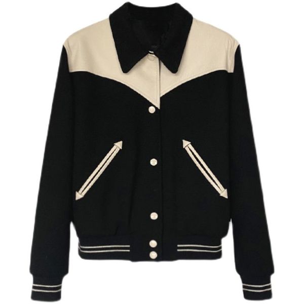 

2023 fashion men women jackets runway luxury designer european design party style male clothing baseball cel, Black;brown