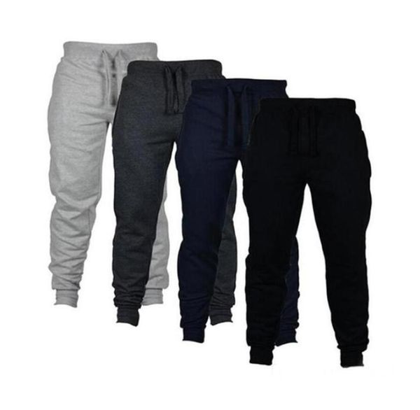 

men039s pants fashion fitness trousers printed cotton casual men leisure comfortable sweatpants7142261, Black