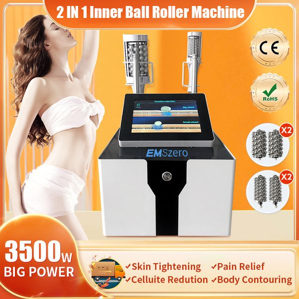 

2 in 1 multiple uses lose fat build muscle machine body shape sculpting rf roller rotates 360 degree body slimming machine muscle building 3