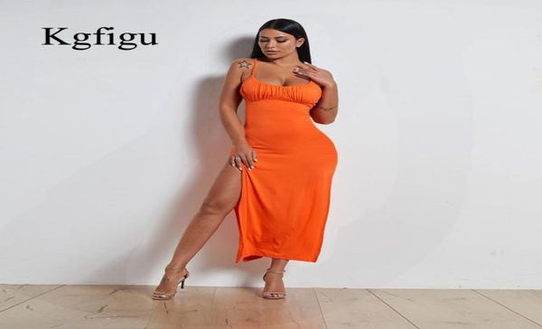 

2021 new arrival sleeveless orange elegant side cut fit and flare strap birthday party high waist dresses9728618, Black;gray
