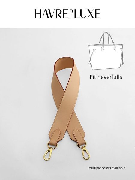 

bag parts accessories decompression wide shoulder strap transformation bucket bag armpit color changing cowhide strap accessories 230829, Black