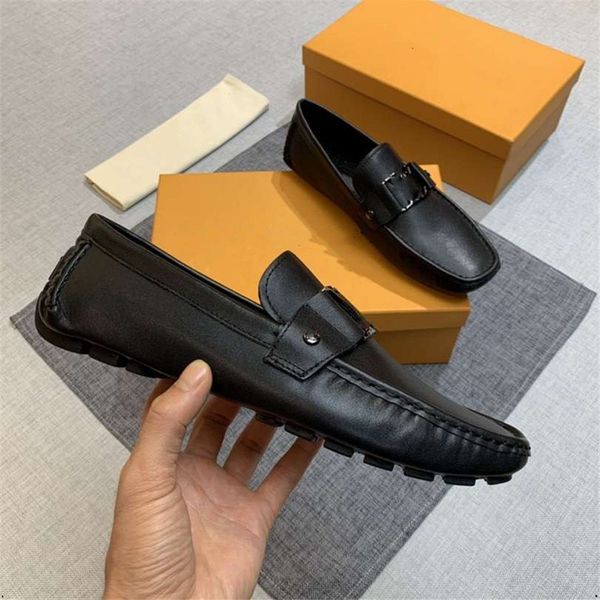 

11model men's casual shoes red designer loafers shoes metal trim adulto driving moccasin soft comfortable casual shoes men's sneak, Black