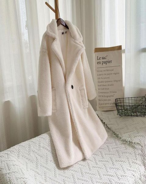 

2019 winter teddy coat women faux fur coat teddy bear jacket thick warm fake fleece jacket fluffy jackets plus size overcoat4525149, Black