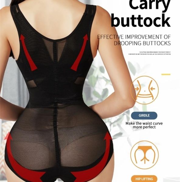 

waist trainer shapers women corset modeling strap slimming underwear body shaper shapewear slimming belt faja corset for weight lj1252033, Black;white