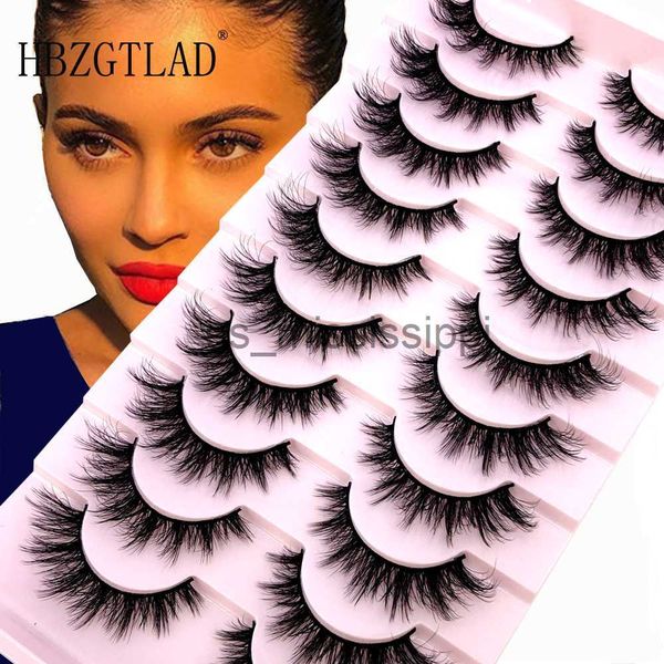 

false eyelashes 10 pairs natural false eyelashes fake lashes long makeup 3d mink lashes eyelash extension mink eyelashes for beauty x0830