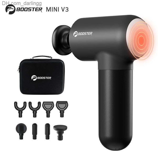 

booster v3 massage gun mini electric body massager back pain relief portable muscle fascia fitness compress 6 gears q230830