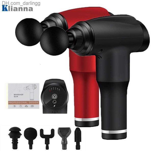 

massage gun electric massage gun deep muscle massager rechargeable muscle stimulator for exercising relaxation slimming fitness pain relief