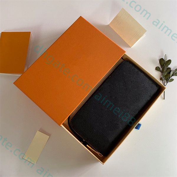 

fashion purses men and women cosmetic bags clutch polychrome genuine leather handbags metal fittings clutch bags purses original box