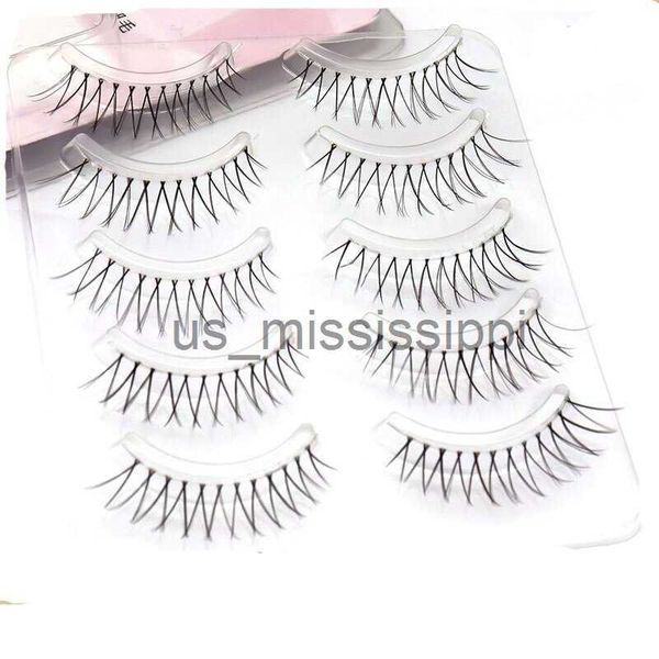 

false eyelashes natural long eye makeup 5pairs set cos false eyelashes lash extension 3d bunch japanese fairy cosplay 5 pairs x0830