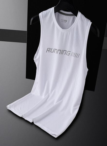 

men tshirt sleeveless shirts running gym training fitness compress muscles men039s vest basketball tank outdoor 224558551, White;black