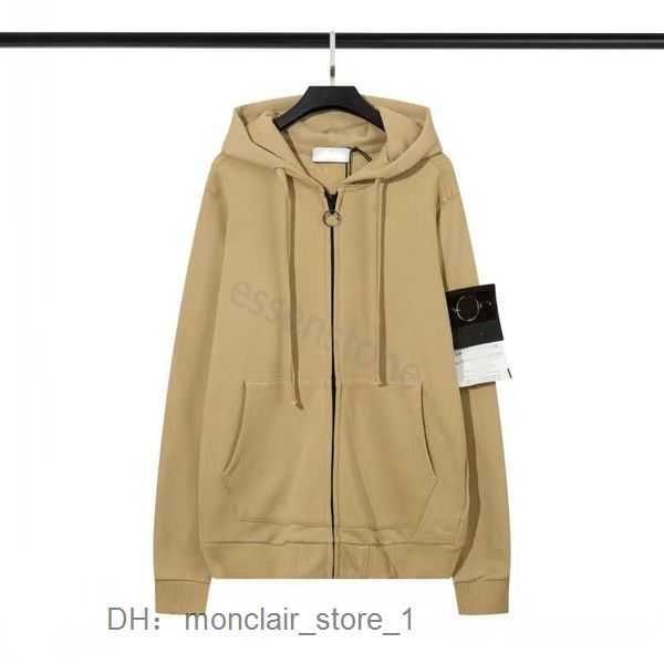 

stones hoodie island designer mens hoodie men zipper jacket candy hoody casual long sleeve brand letter fashion hoodies us stone hoodie 3 x8, Black
