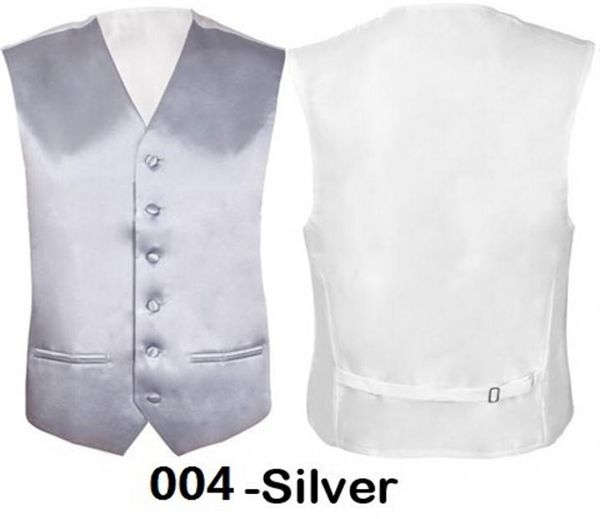 

whole new mens slim fit vest wedding groomsmen silver formal waistcoat groom size 36quot48quot chest available s m  xl 5695826, Black;white