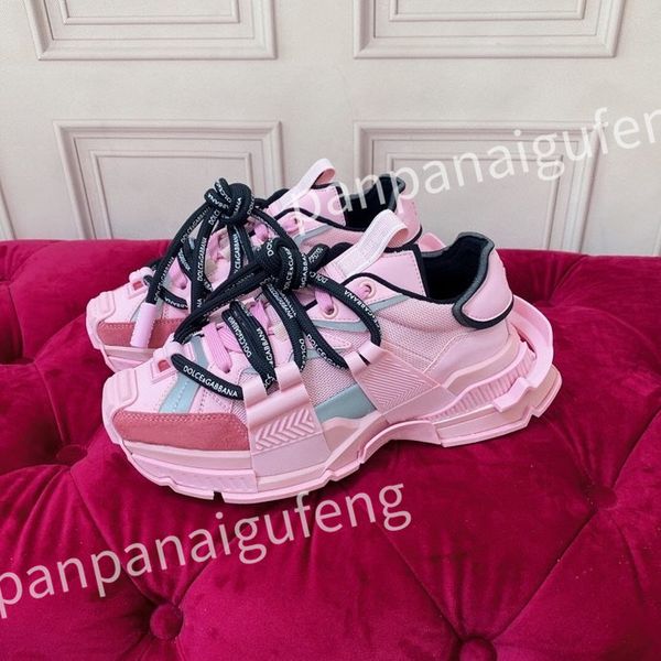 

2023 luxury designer casual white shoes sneakers casual shoes sneakers women's flats platform shoe white black women lace up men size35