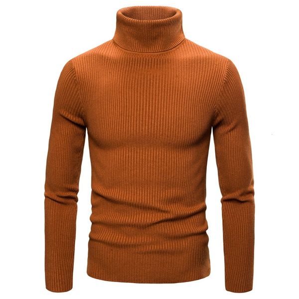 

men s sweaters autumn and winter turtleneck sweater male version casual all match knitted 230830, White;black