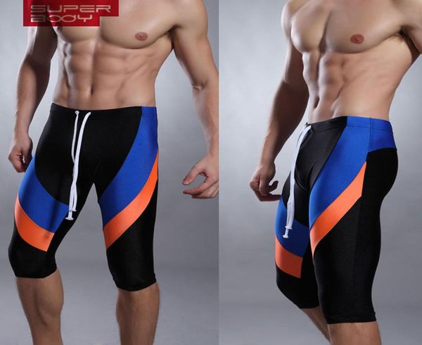 

men 039s swimming trunks seven men color matching swimming trunks fitness swimwear cycling together with long swim shorts7572205